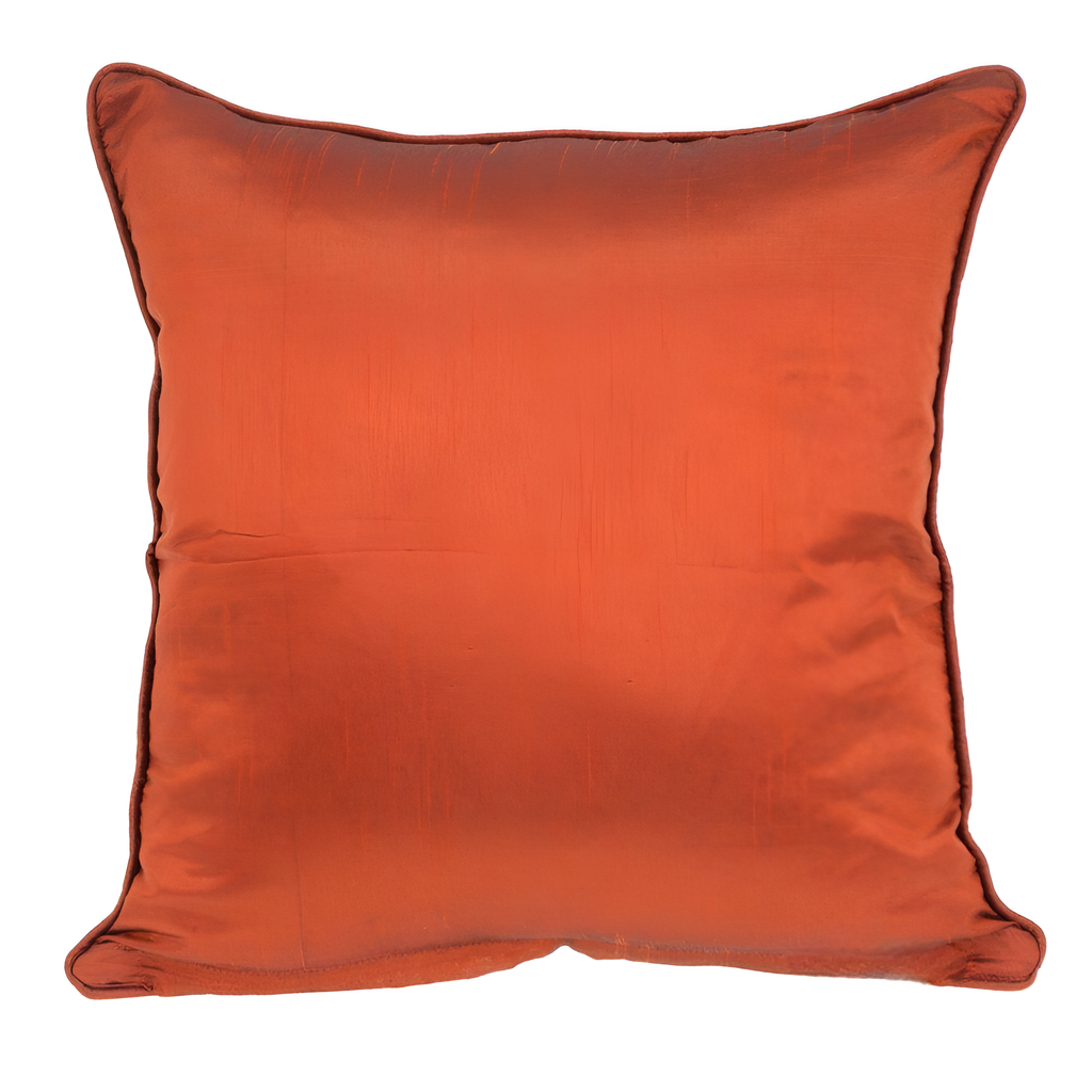 Beige, Brown Geometric Polyester 18 In. X 18 In. Throw Pillow