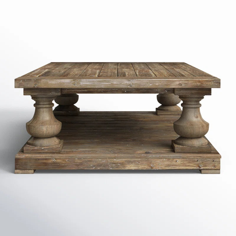 Mckew Solid Wood Coffee Table