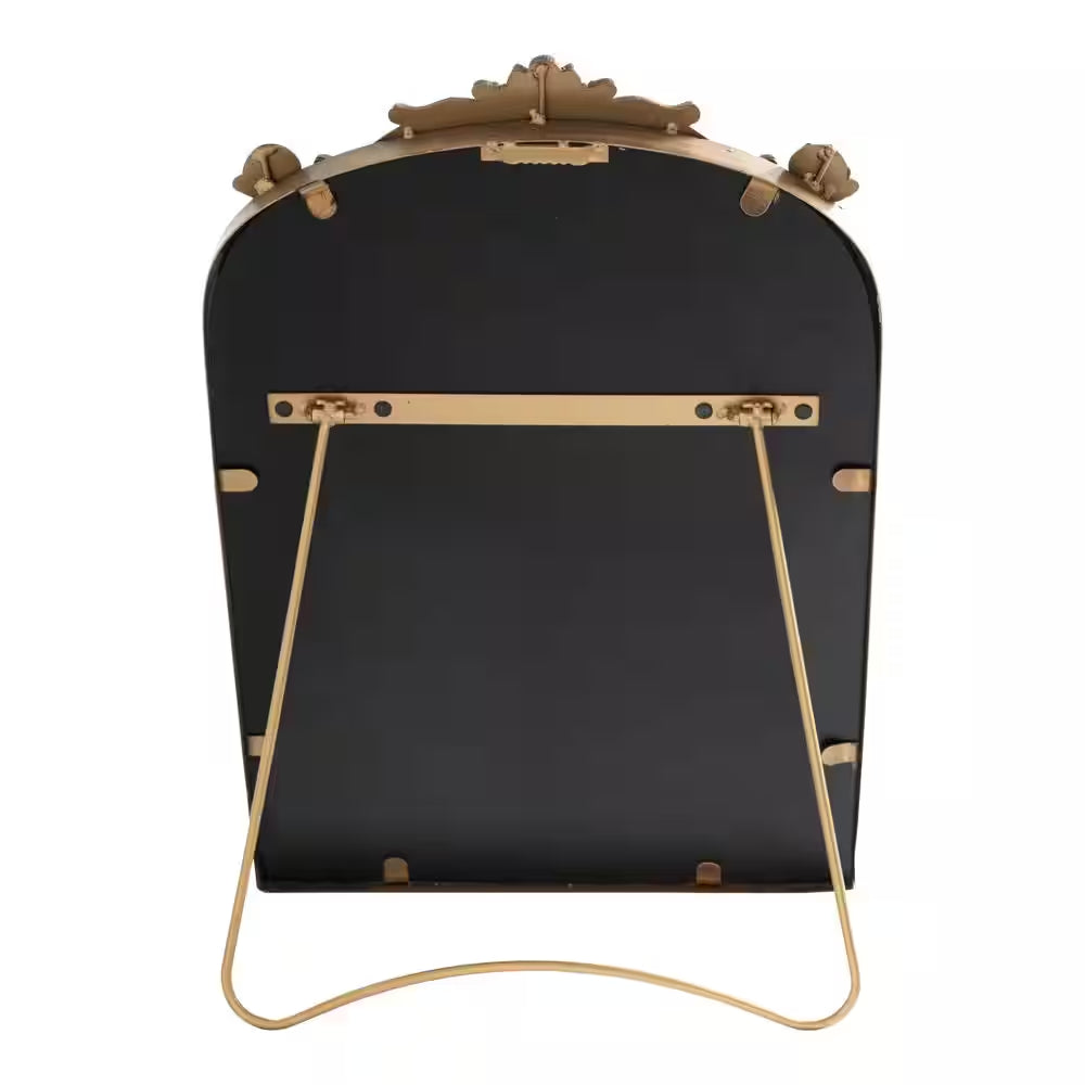 Arendahl 17.87 In. X 12 In. Traditional Arch Gold Framed Decorative Wall Mirror