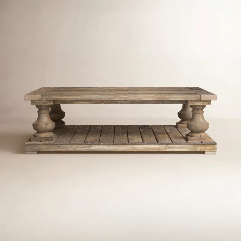 Mckew Solid Wood Coffee Table