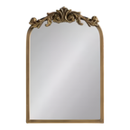 Arendahl 17.87 In. X 12 In. Traditional Arch Gold Framed Decorative Wall Mirror