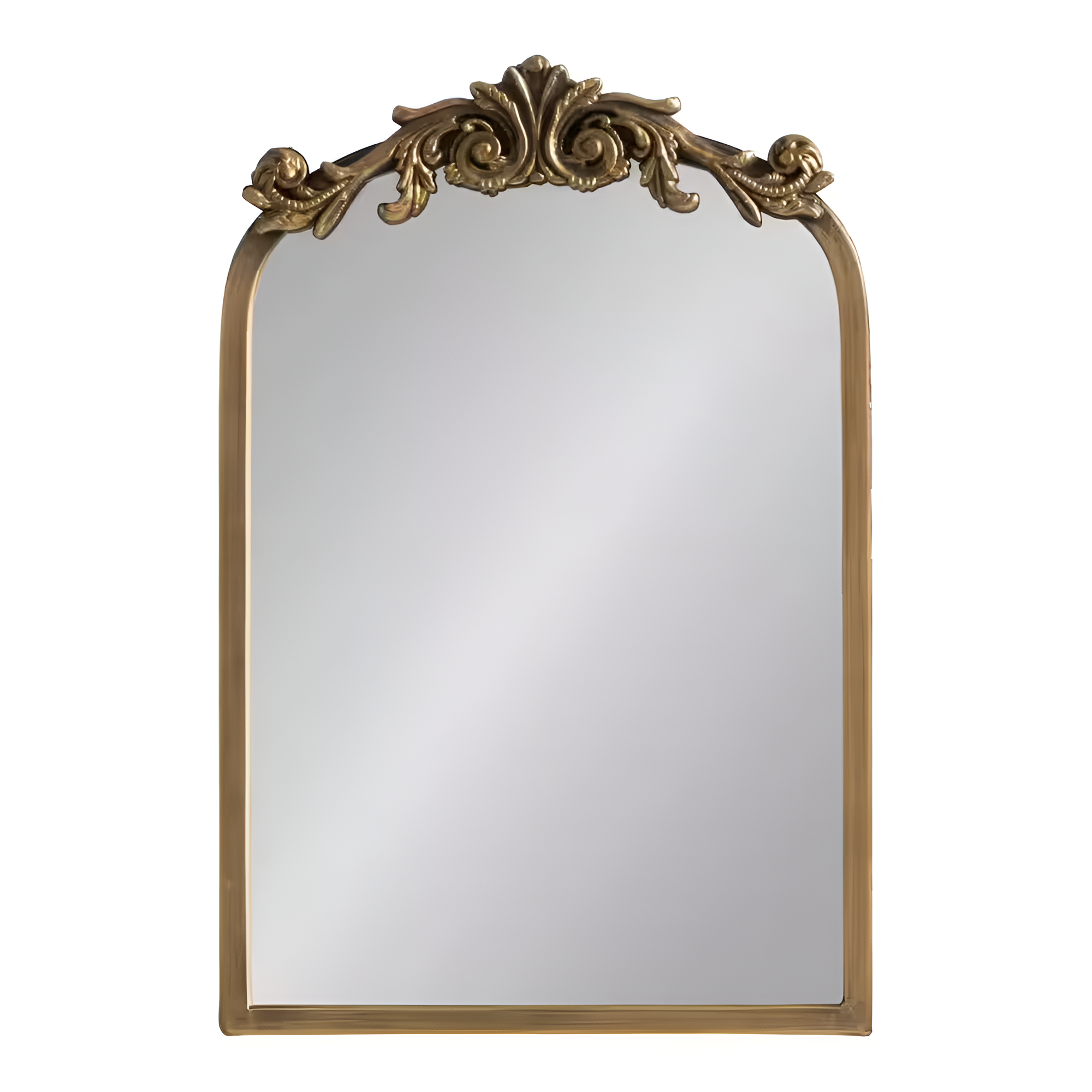 Arendahl 17.87 In. X 12 In. Traditional Arch Gold Framed Decorative Wall Mirror