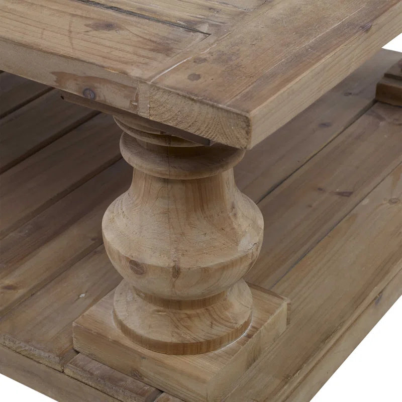 Mckew Solid Wood Coffee Table