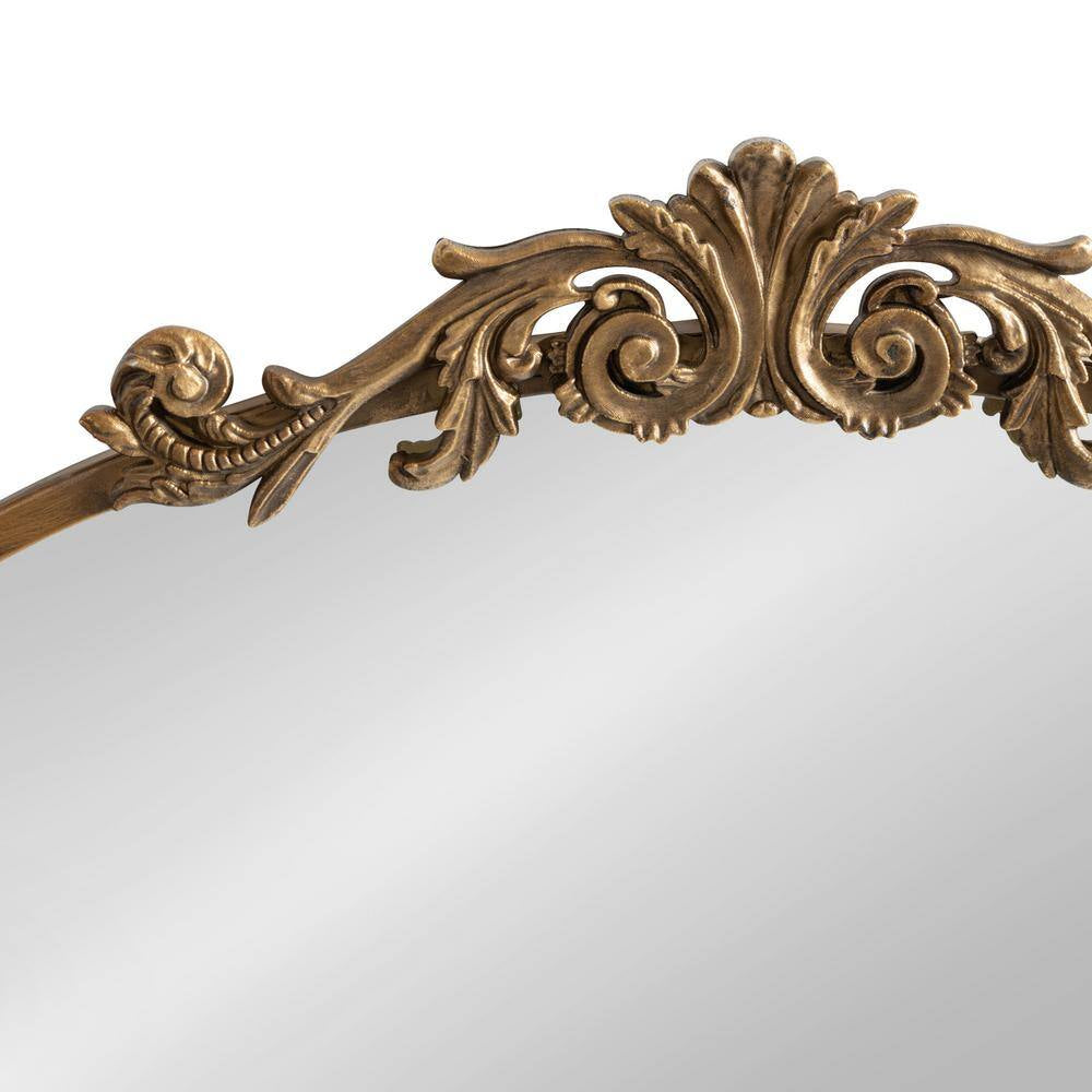 Arendahl 17.87 In. X 12 In. Traditional Arch Gold Framed Decorative Wall Mirror
