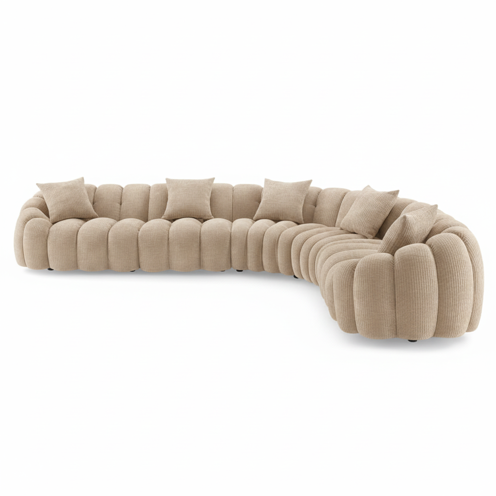 MINIMORE Modern Style Winnie L Shape 6S Sofa